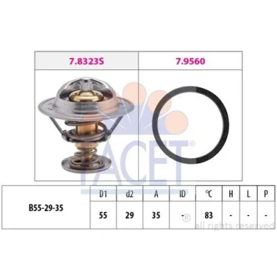 Image of Thermostat, coolant EPS 1.880.323