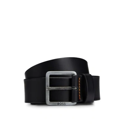 Image of BOSS Jeeko Belt, Men&#039;s, Size: 34, Black one