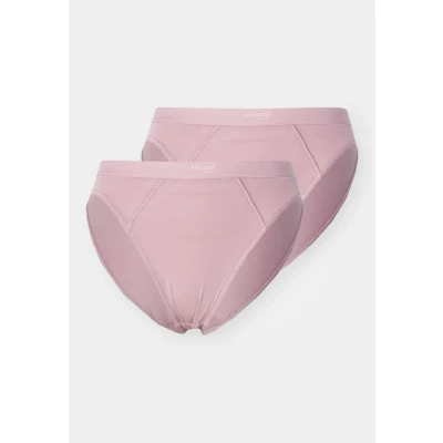 Image of Sloggi EVER EASE TAI 2 PACK Briefs, Women&#039;s, Size: Small, Foggy mauve