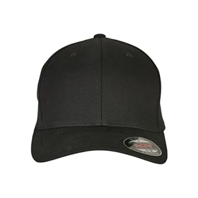 Image of Flexfit Twill Cap, Men&#039;s, Size: L/XL, Black