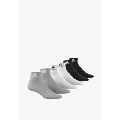 Image of adidas Unisex Thin and Light Sportswear Ankle Socks 6 Pairs
