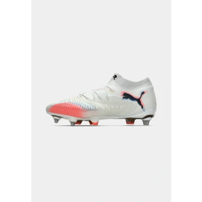 Image of Puma Football boots soft ground White black glowing red, Men&#039;s, Size: 6, red shoes