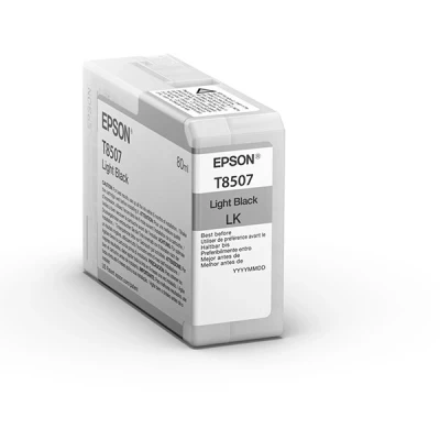 Image of SureColor SC P800 Epson T8507 light black ink cartridge (original Epson)