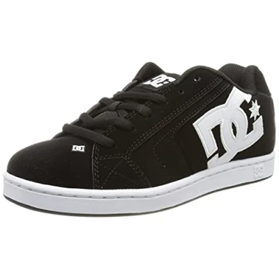 Image of DC Shoes Men&#039;s Net Trainers, Black/White, 53.5 EU