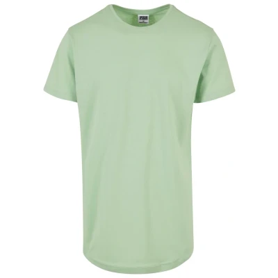Image of Urban Classics Shaped LONG Basic Tshirt, Men&#039;s, Size: Medium, Vintagegreen