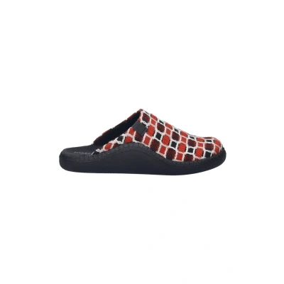 Image of Josef Seibel Monaco Slippers, Women&#039;s, Size: 7.5, Rot multi shoes