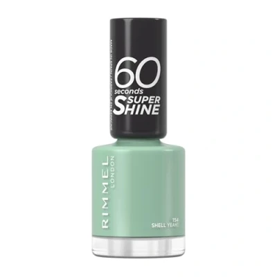 Image of Rimmel London 60 Sec Nail Polish Lacquer 8ml (Various Shades) Shell Yeah!!