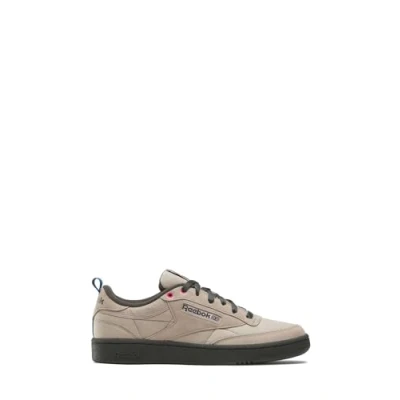Image of Reebok Classic CLUB C 85 Trainers, Size: 6, Ash grey boundlessblue Leather