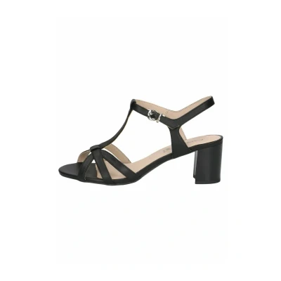 Image of Caprice High heeled sandals, Women&#039;s, Size: 7, Black nappa Leather