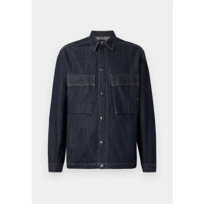 Image of G STAR MOSA Overshirt Denim jacket, Men&#039;s, Size: Small, Blue