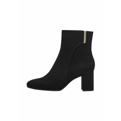Image of Marco Tozzi BY Guido Maria Kretschmer Classic ankle boots, Women&#039;s, Size: 6, Black Textile