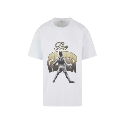 Image of Upscale by Mister Tee Greatest Heavy Print Tshirt, Men&#039;s, Size: Medium, White