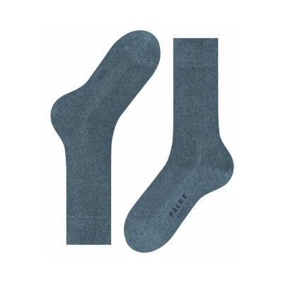 Image of Falke Family Everyday Casual Socks, Men&#039;s, Size: 6 8, Light denim