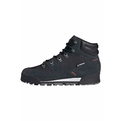 Image of Adidas Terrex Snowpitch COLD.RDY Hiking shoes, Men&#039;s, Size: 10, Core black/semi impact orange Leather and textile