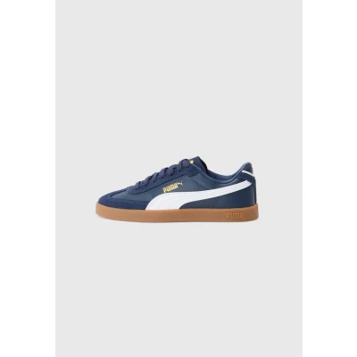 Image of Puma CLUB II ERA Unisex Trainers, Size: 3.5, Navy/white shoes