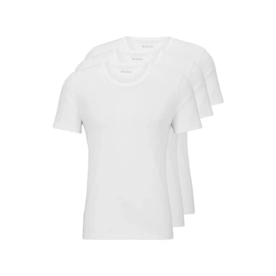 Image of HUGO BOSS Men&#039;s T Shirt (Pack of 3), New White100, XL