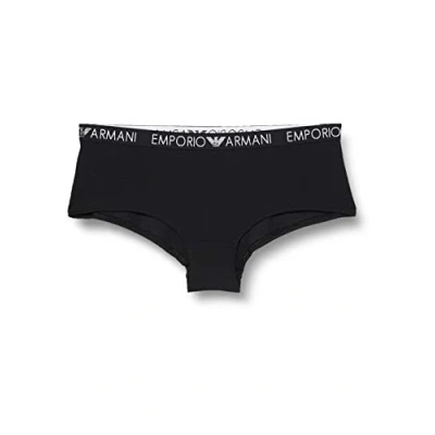 Image of Emporio Armani Cheeky 2 PACK Pants, Women&#039;s, Size: Large, Nero