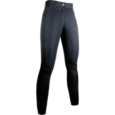 Image of HKM Riding Breeches Rosegold Glamour Style Alos seat