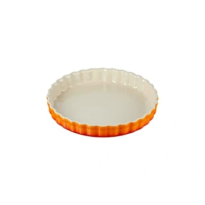 Image of Le Creuset Cake pan Heritage Orange red ø 28 cm
