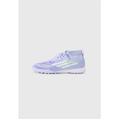 Image of adidas Performance F50 Sparkfusion League Unisex Football boots turf for kids, Size: 3, Violet tone/lucid lemon/purple rush shoes