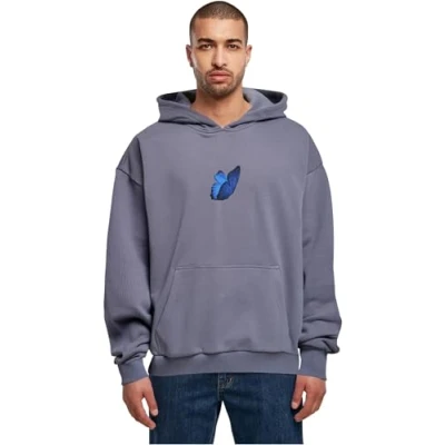 Image of Upscale by Mister Tee Heavy Oversize Hoodie, Men&#039;s, Size: 4XL, Vintageblue
