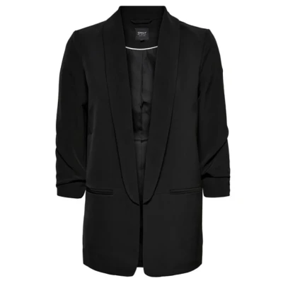 Image of ONLY Onlelly Blazer, Women&#039;s, Size: 10, Black