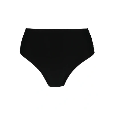 Image of Chantelle Women&#039;s Soft Stretch One Size Retro Thong, Black