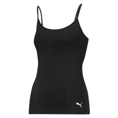 Image of Puma Camisole 1 PACK Undershirt, Women&#039;s, Size: Small, Black
