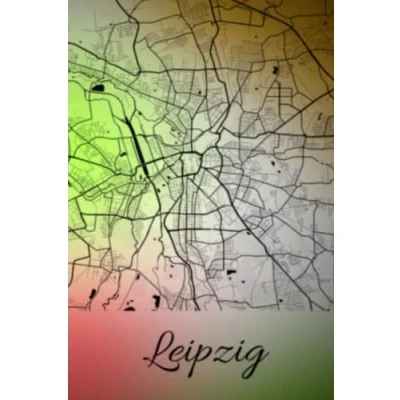 Image of Leipzig: deine Stadt, Region, Heimat! Notizbuch DIN A5 blanko 120 Seiten Geschenk