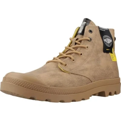 Image of Palladium Unisex Pampa Ankle Boot, Brown, 7 UK, UK