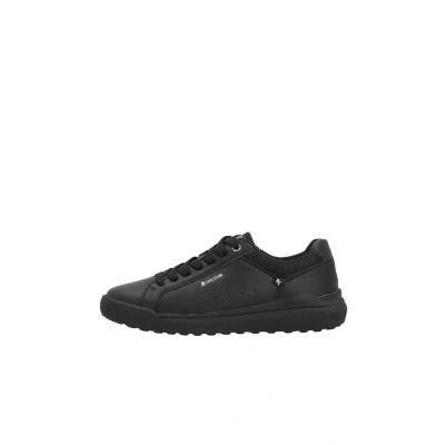 Image of Rieker Women&#039;s Lace Up Leather Loose Insole Simple Comfortable Lightweight Sole W1100, black, 40 EU