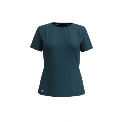 Image of Smartwool Active Ultralite Short Sleeve Sports Tshirt, Women&#039;s, Size: XS, Twilight blue