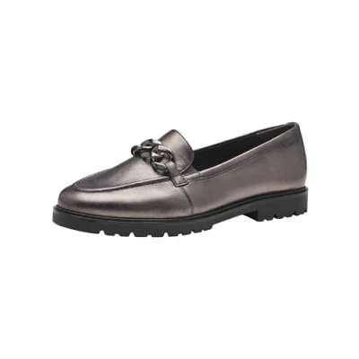 Image of Tamaris Slipons, Women&#039;s, Size: 7.5, Pewter Leather