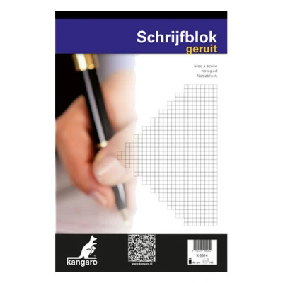 Image of Kangaro Notepad A4 Squared 5 mm 60 g 100 Sheets