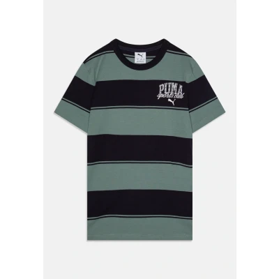 Image of PUMA Boy&#039;s Class Striped AOP Tee B Tees (Pack of 1)