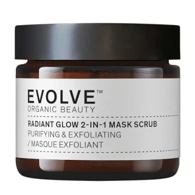 Image of Evolve Radiant Glow 2 in 1 Mask Scrub 60ml