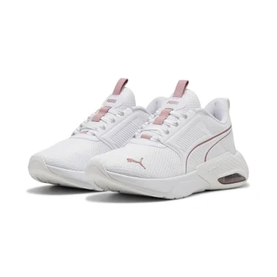 Image of Puma Unisex&#039;s X Cell Nova Fs Road Running Shoe, White Rose Gold, 5.5 UK