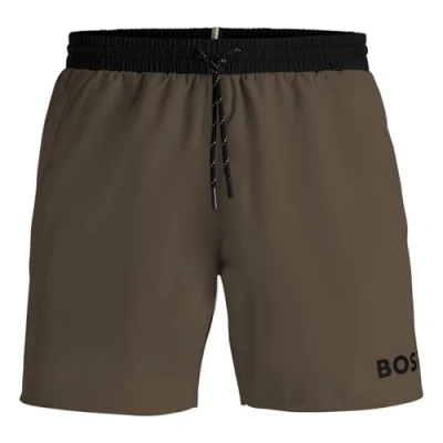 Image of BOSS Starfish Swimming shorts, Men&#039;s, Size: Large, Medium brown