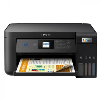 Image of Epson EcoTank ET 2850 A4 Multifunction Wi Fi Ink Tank Printer, With Up To 3 Years Of Included