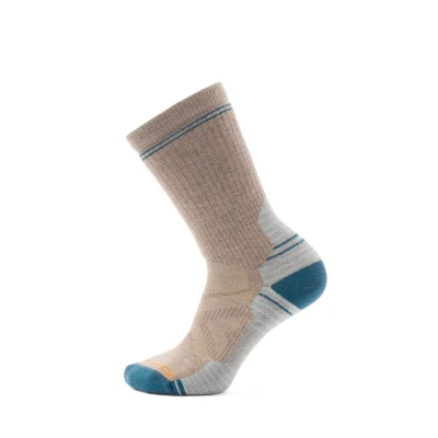 Image of Smartwool Women&#039;s Hike Full Cushion Crew Socks, FOSSIL, M