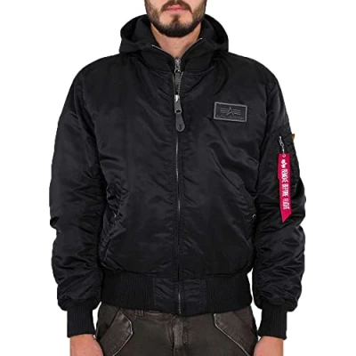 Image of Alpha Industries MA1 DTEC Light jacket, Men&#039;s, Size: Large, Black