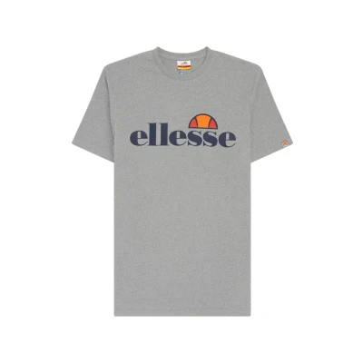 Image of Ellesse SL Prado TEE Print Tshirt, Men&#039;s, Size: XS, Grey marl