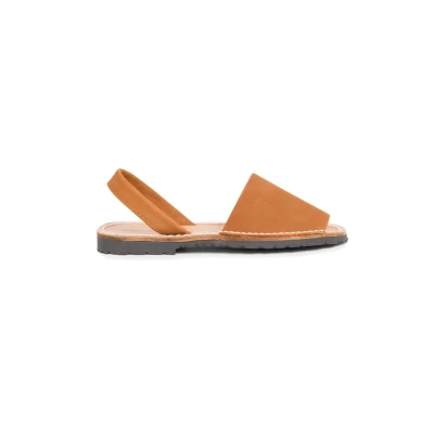 Image of Pisamonas Menorquinas NIÑOS Avarcas Unisex Sandals for kids, Size: 400, Marrón shoes