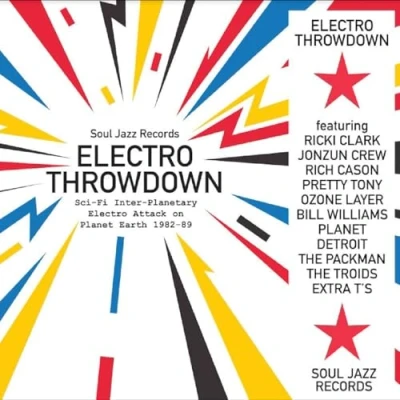 Image of Electro Throwdown Sci Fi Inter Planetary Attack on Planet Earth 1982 89
