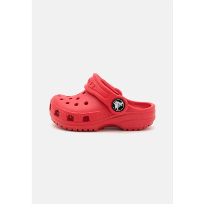 Image of Crocs Classic Unisex Mules for kids, Size: 4K, Varsity red Synthetics