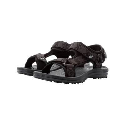 Image of Jack Wolfskin WAVE Breaker Walking sandals, Women&#039;s, Size: 5, Black Textile
