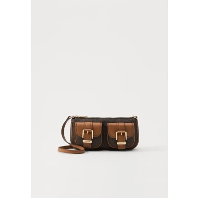 Image of Michael Kors ZOE Handbag, Women&#039;s, Size: One Size, Brown/acorn