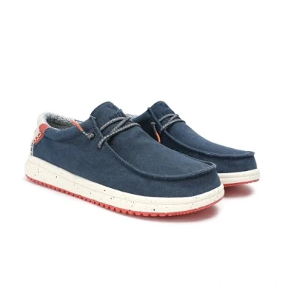 Image of WALK IN PITAS Girls Men&#039;s Loafers Casual Boat Shoes Summer Sneakers and Comfortable for Men, navy, 44 EU