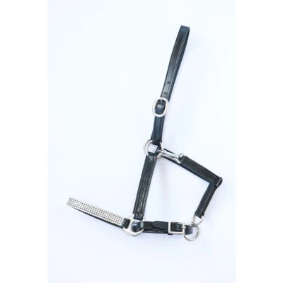Image of HB Leather Foal Halter Rhinestones