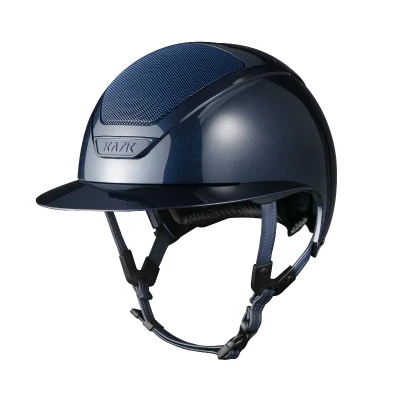 Image of Kask Star Lady Pure Shine Navy 60cm Horse Riding Equestrian